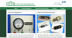 Desktop Screenshot of onlinecontrols.com